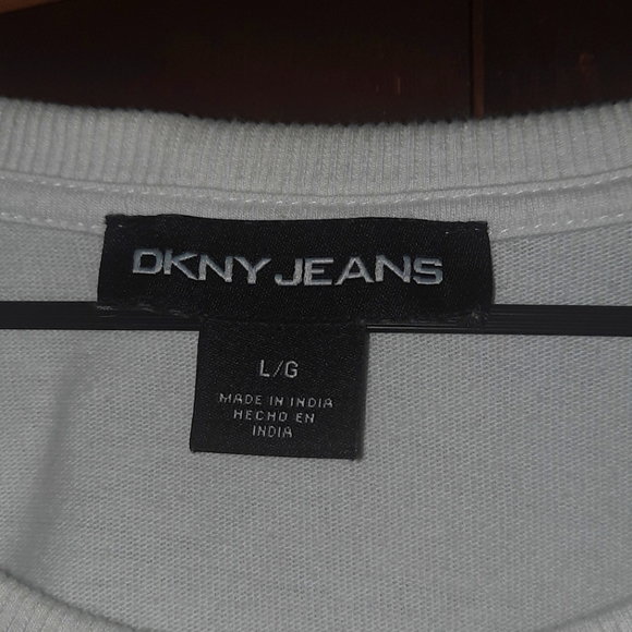 🌟3/50 DKNY White Sweatshirt - Picture 5 of 8